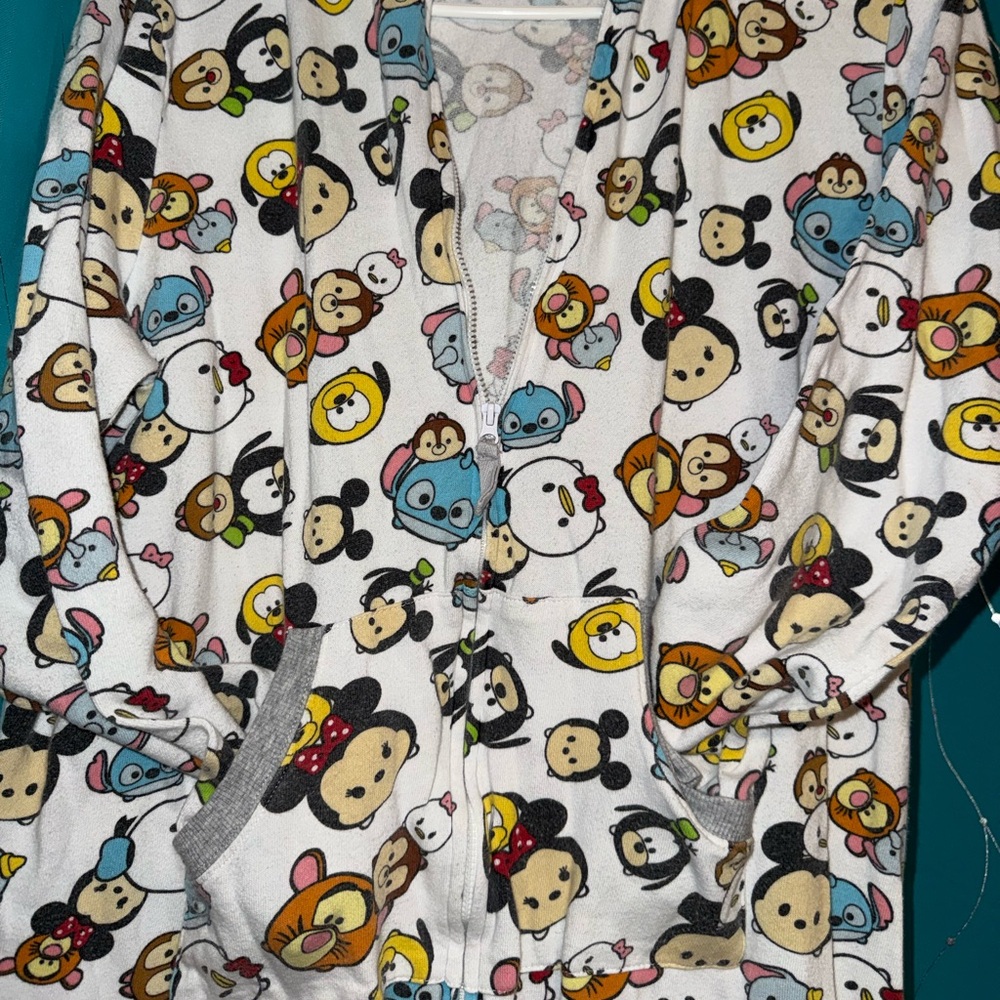 Disney Multicolor Character Footie Pajamas - Picture 4 of 4